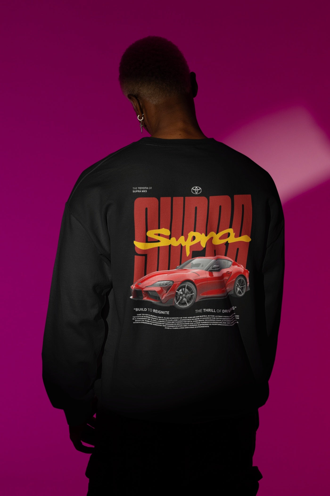 NIñO - Toyota Supra Unisex Sweatshirt