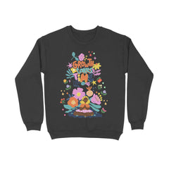 NIñO - Growth Takes Time Black Sweatshirt For Women