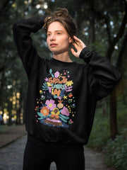 NIñO - Growth Takes Time Black Sweatshirt For Women