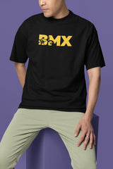 Black BMX Oversized T Shirt for Men