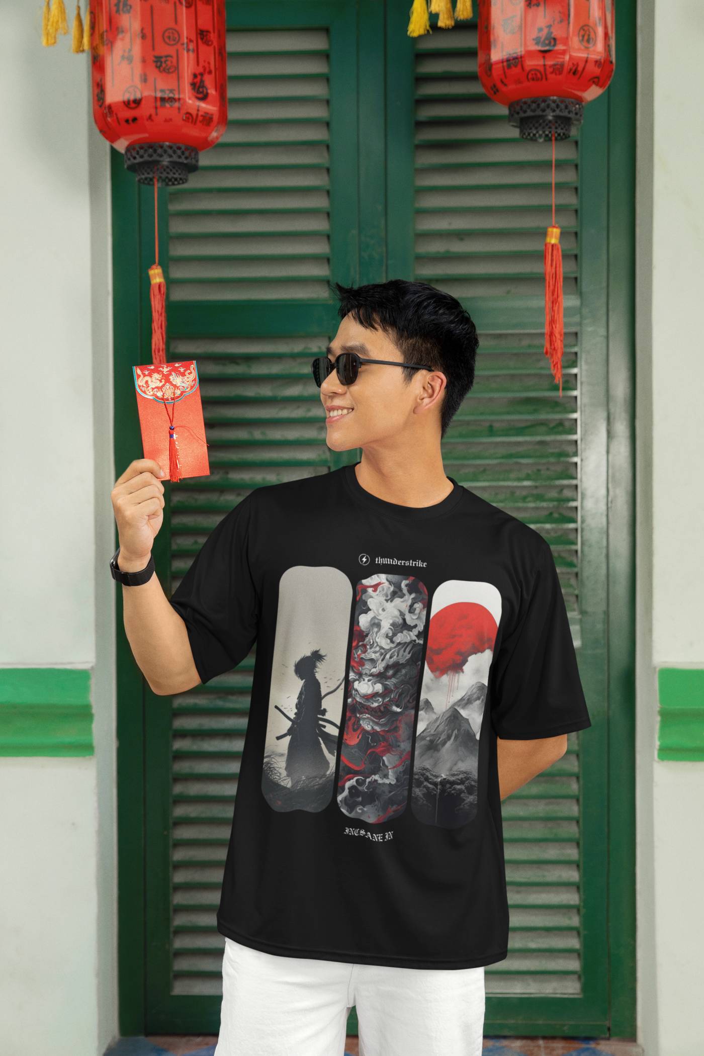 INCsane - Thunderbolt Skates Oversized T-Shirt For Men